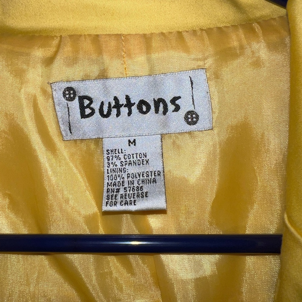 Yellow Spring Jacket - Picture 2 of 3